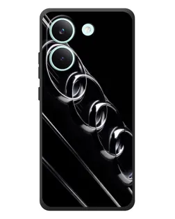 Чохол для Xiaomi Poco X8 Pro з картинкою «Audi — абстрактні кільця»
