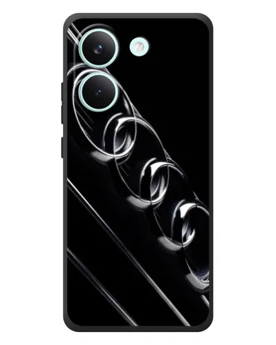 Чохол для Xiaomi Poco X8 Pro з картинкою «Audi — абстрактні кільця»