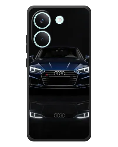 Чохол для Xiaomi Poco X8 Pro з картинкою «Audi — нічне відображення»