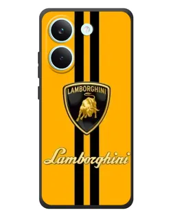 Чохол для Xiaomi Poco X8 Pro з картинкою «Lamborghini Stripe жовтий» Чохол для Xiaomi Poco X8 Pro з картинкою «Lamborghini Stripe жовтий»