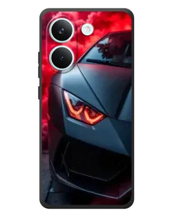Чохол для Xiaomi Poco X8 Pro з картинкою «Lamborghini червоне сяйво» Чохол для Xiaomi Poco X8 Pro з картинкою «Lamborghini червоне сяйво»