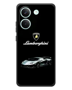 Чохол для Xiaomi Poco X8 Pro з картинкою «Логотип Lamborghini класика»