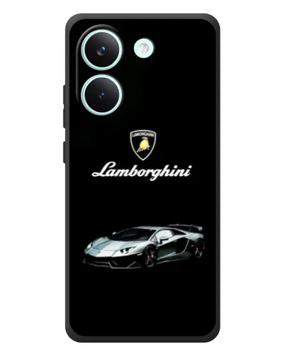 Чохол для Xiaomi Poco X8 Pro з картинкою «Логотип Lamborghini класика»