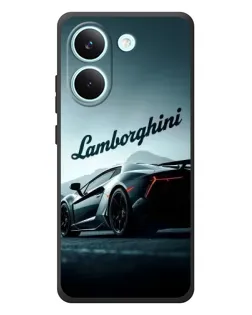 Чохол для Xiaomi Poco X8 Pro з картинкою «Класичний Lamborghini надпис»
