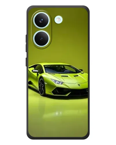 Чохол для Xiaomi Poco X8 Pro з картинкою «Салатовий Lamborghini Huracan»