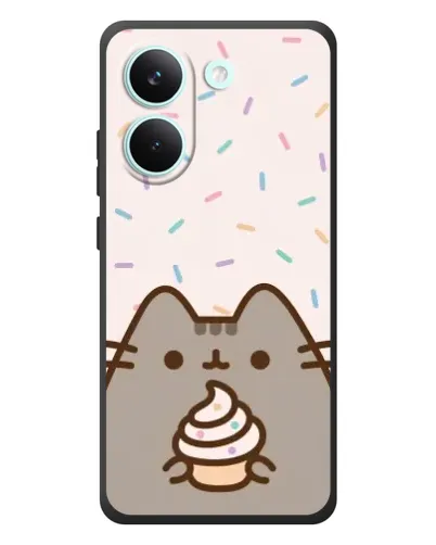 Чохол для Xiaomi Poco X8 Pro з картинкою «Пушин з кексом»