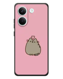 Чохол для Xiaomi Poco X8 Pro з картинкою «Pusheen серце»