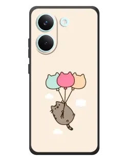 Чехол для Xiaomi Poco X8 Pro с картинкой «Пушин на шариках»