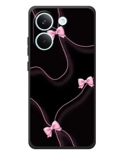 Чохол для Xiaomi Poco X8 Pro з картинкою «Рожеві стрічки»