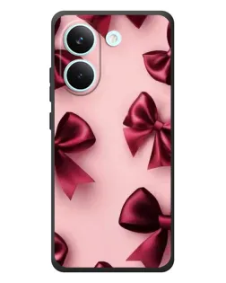 Чохол для Xiaomi Poco X8 Pro з картинкою «Бордовий атлас»