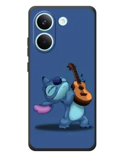Чехол для Xiaomi Poco X8 Pro с картинкой «Стич с укулеле»