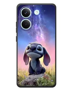 Чехол для Xiaomi Poco X8 Pro с картинкой «Стич на рассвете»