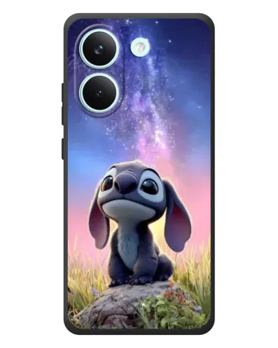 Чехол для Xiaomi Poco X8 Pro с картинкой «Стич на рассвете»