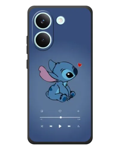 Чехол для Xiaomi Poco X8 Pro с картинкой «Музыкальный Stitch»