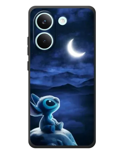 Чехол для Xiaomi Poco X8 Pro с картинкой «Лунная ночь Стича»