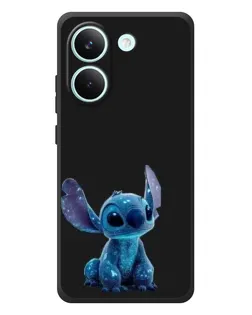 Чохол для Xiaomi Poco X8 Pro з картинкою «Стіч на чорному»