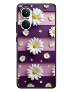 Чохол для Xiaomi Poco X8 Pro з картинкою «Ромашки на фіолетовому» Чохол для Xiaomi Poco X8 Pro з картинкою «Ромашки на фіолетовому»