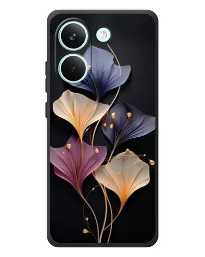 Чохол для Xiaomi Poco X8 Pro з картинкою «Лілові квіти грації»