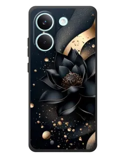 Чохол для Xiaomi Poco X8 Pro з картинкою «Чорний лотос» Чохол для Xiaomi Poco X8 Pro з картинкою «Чорний лотос»