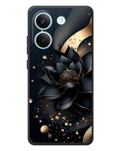 Чохол для Xiaomi Poco X8 Pro з картинкою «Чорний лотос»