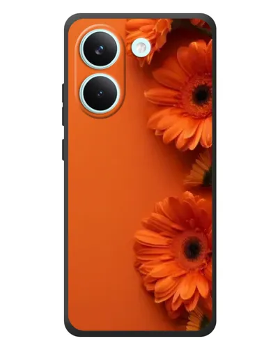 Чохол для Xiaomi Poco X8 Pro з картинкою «Помаранчеві гербери»