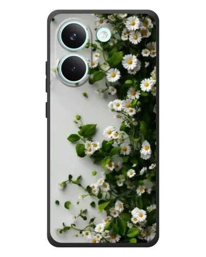 Чохол для Xiaomi Poco X8 Pro з картинкою «Гілка дрібних білих квітів»