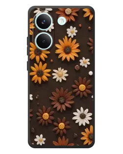Чохол для Xiaomi Poco X8 Pro з картинкою «Візерунок з маленьких соняшників» Чохол для Xiaomi Poco X8 Pro з картинкою «Візерунок з маленьких соняшників»