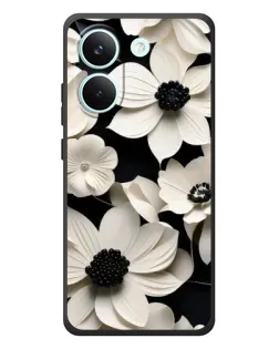 Чохол для Xiaomi Poco X8 Pro з картинкою «Об'ємні білі квіти» Чохол для Xiaomi Poco X8 Pro з картинкою «Об'ємні білі квіти»