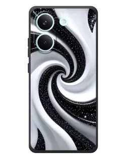 Чохол для Xiaomi Poco X8 Pro з картинкою «Чорно-біла спіраль» Чохол для Xiaomi Poco X8 Pro з картинкою «Чорно-біла спіраль»