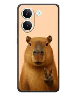 Чохол для Xiaomi Poco X8 Pro з картинкою «Капібара вікторія» Чохол для Xiaomi Poco X8 Pro з картинкою «Капібара вікторія»