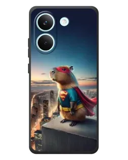 Чохол для Xiaomi Poco X8 Pro з картинкою «Капі-мен супергерой» Чохол для Xiaomi Poco X8 Pro з картинкою «Капі-мен супергерой»
