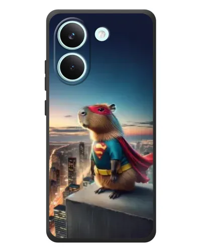 Чохол для Xiaomi Poco X8 Pro з картинкою «Капі-мен супергерой»
