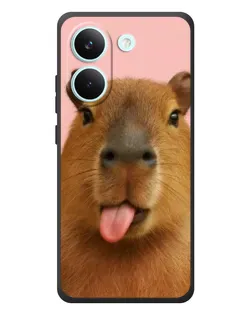 Чохол для Xiaomi Poco X8 Pro з картинкою «Капібара з язиком» Чохол для Xiaomi Poco X8 Pro з картинкою «Капібара з язиком»
