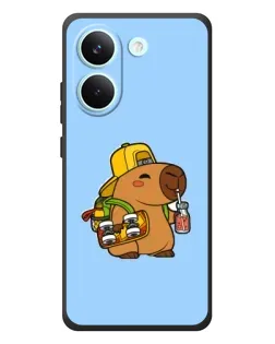 Чохол для Xiaomi Poco X8 Pro з картинкою «Капібара на скейті» Чохол для Xiaomi Poco X8 Pro з картинкою «Капібара на скейті»