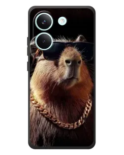 Чохол для Xiaomi Poco X8 Pro з картинкою «Капібара золотий ланцюг» Чохол для Xiaomi Poco X8 Pro з картинкою «Капібара золотий ланцюг»