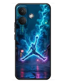 Чохол для Xiaomi Poco X8 з картинкою «Jordan Gold Jumpman»