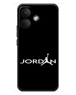 Чохол для Xiaomi Poco X8 з картинкою «Jordan White Logo»