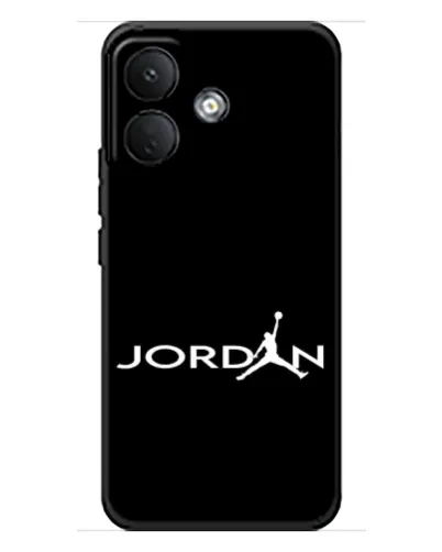 Чехол для Xiaomi Poco X8 с картинкой «Jordan White Logo» Чехол для Xiaomi Poco X8 с картинкой «Jordan White Logo»