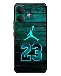 Чохол для Xiaomi Poco X8 з картинкою «Jordan Cyan 23»