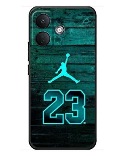 Чехол для Xiaomi Poco X8 с картинкой «Jordan Cyan 23» Чехол для Xiaomi Poco X8 с картинкой «Jordan Cyan 23»