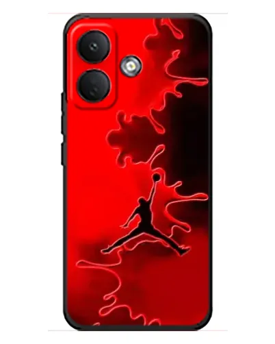 Чехол для Xiaomi Poco X8 с картинкой «Jordan Red Smoke» Чехол для Xiaomi Poco X8 с картинкой «Jordan Red Smoke»