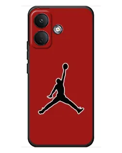 Чохол для Xiaomi Poco X8 з картинкою «Jordan Red Back»