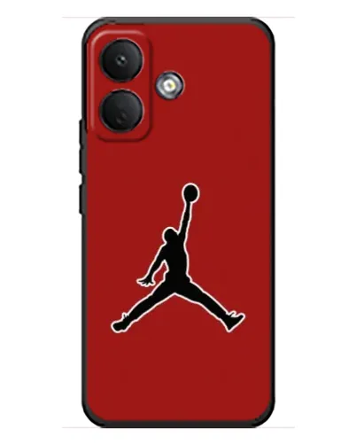 Чехол для Xiaomi Poco X8 с картинкой «Jordan Red Back» Чехол для Xiaomi Poco X8 с картинкой «Jordan Red Back»