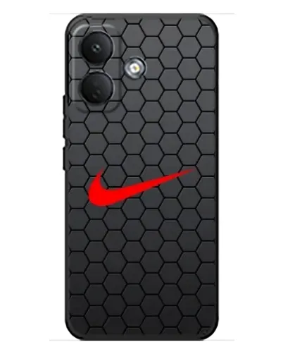 Чохол для Xiaomi Poco X8 з картинкою «Nike — карбонова сітка»