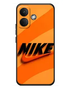 Чохол для Xiaomi Poco X8 з картинкою «Помаранчевий драйв Nike»