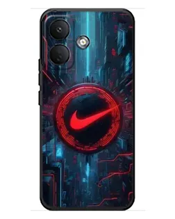 Чохол для Xiaomi Poco X8 з картинкою «Техногенний стиль Nike»