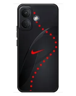 Чохол для Xiaomi Poco X8 з картинкою «Абстрактний дизайн Nike»