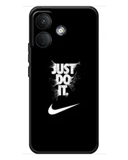 Чохол для Xiaomi Poco X8 з картинкою «Текстовий принт Nike»