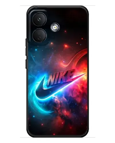 Чохол для Xiaomi Poco X8 з картинкою «Вогняний логотип Nike»