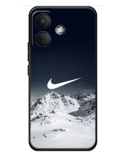 Чохол для Xiaomi Poco X8 з картинкою «Nike — зимові гори»